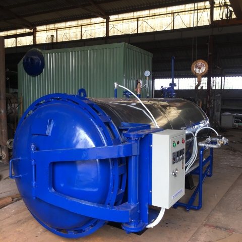 Nồi hấp 3m3 đóng mở nhanh